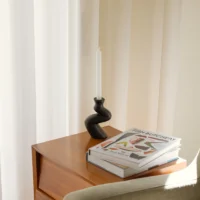 OITO candle holder - black